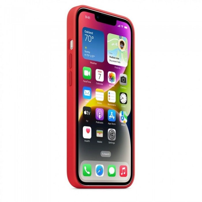 Capa MagSafe iPhone 14 Silicone (PRODUCT)RED