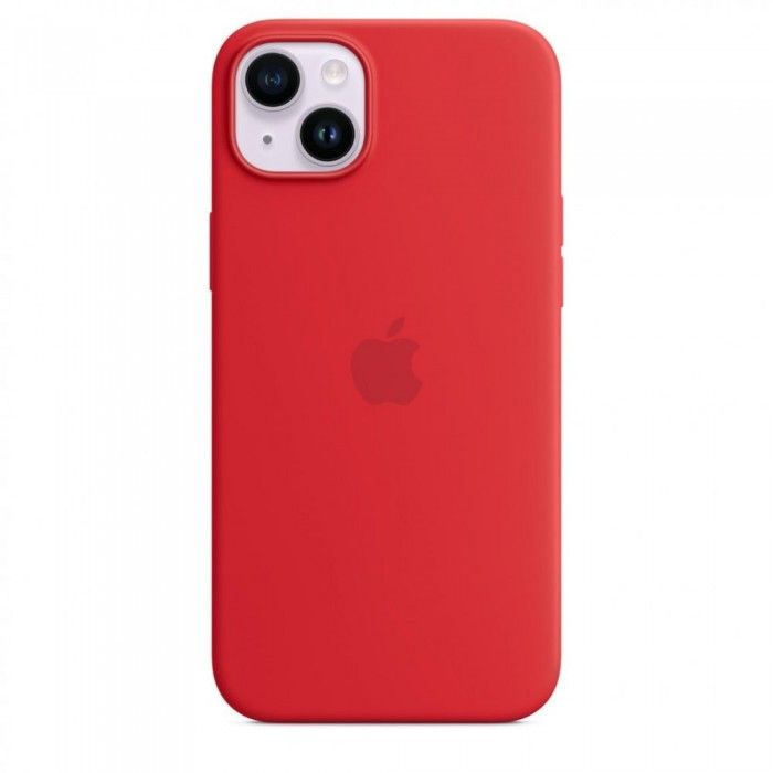 Capa MagSafe iPhone 14 Plus Silicone (PRODUCT)RED