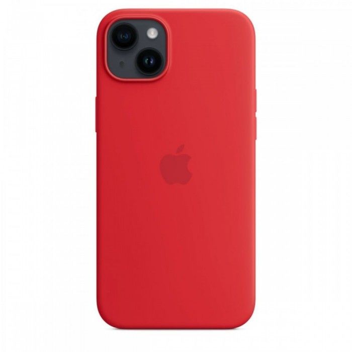 Capa MagSafe iPhone 14 Plus Silicone (PRODUCT)RED