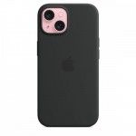 Capa MagSafe iPhone 15 Silicone Preto
