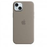 Capa MagSafe iPhone 15 Plus Silicone Barro