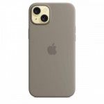Capa MagSafe iPhone 15 Plus Silicone Barro