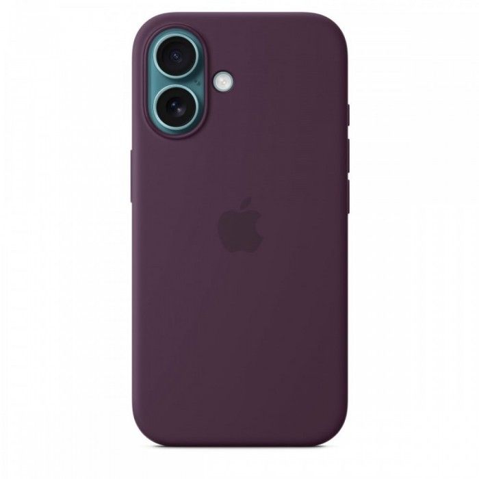 Capa MagSafe iPhone 16 Silicone Ameixa