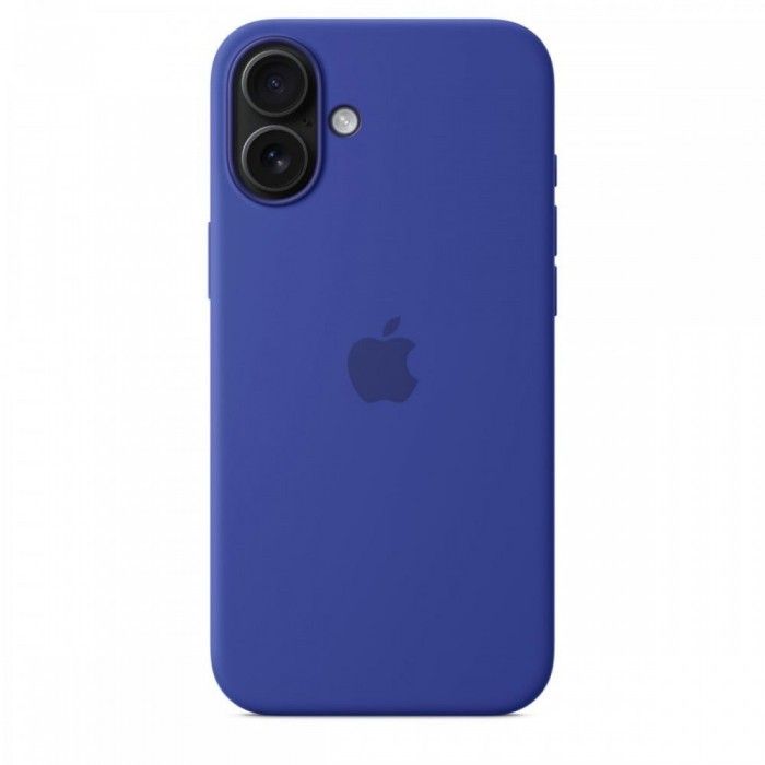Capa MagSafe iPhone 16 Plus Silicone Ultramarino
