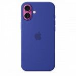 Capa MagSafe iPhone 16 Plus Silicone Ultramarino