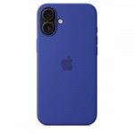 Capa MagSafe iPhone 16 Plus Silicone Ultramarino