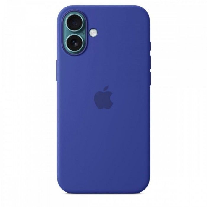 Capa MagSafe iPhone 16 Plus Silicone Ultramarino
