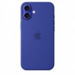Capa MagSafe iPhone 16 Plus Silicone Ultramarino