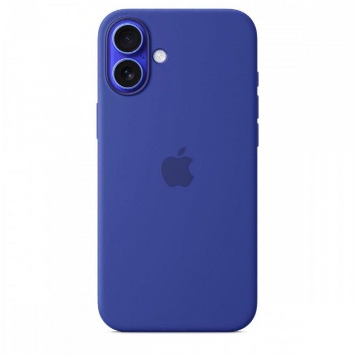 Capa MagSafe iPhone 16 Plus Silicone Ultramarino