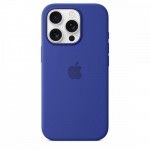 Capa MagSafe iPhone 16 Pro Silicone Ultramarino