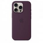 Capa MagSafe iPhone 16 Pro Silicone Ameixa
