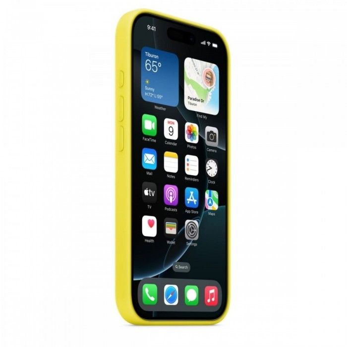 Capa MagSafe iPhone 16 Pro Silicone Carambola