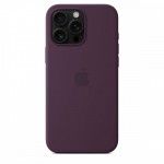 Capa MagSafe iPhone 16 Pro Max Silicone Ameixa
