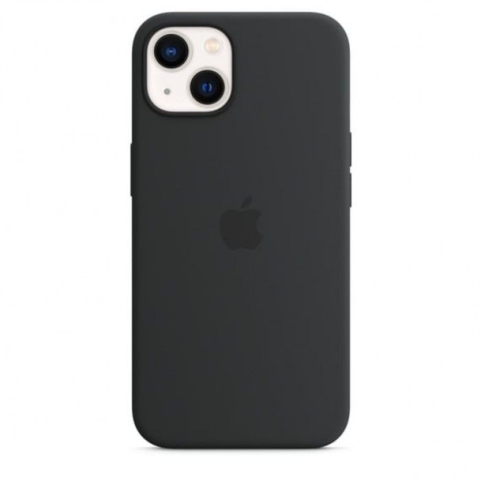 Capa MagSafe Silicone iPhone 13 Meia-noite