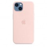 Capa MagSafe Silicone iPhone 13 Giz rosa