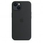 Capa MagSafe Silicone iPhone 13 Meia-noite