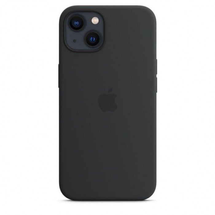 Capa MagSafe Silicone iPhone 13 Meia-noite