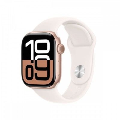 Watch Series 10 42mm Dourado Rosa Sport S/M