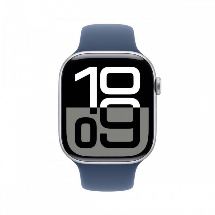 Watch Series 10 46mm Prateado Denim Sport S/M