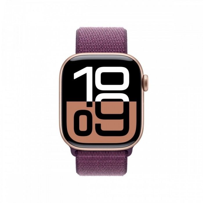 Watch Series 10 Cellular 42mm Dourado Ameixa Loop