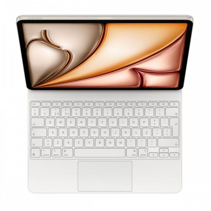 Magic Keyboard iPad Air 13 M3 Branco - PT