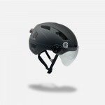 Capacete Universal Com Led + Viseira Tamanho M Preto - 81466