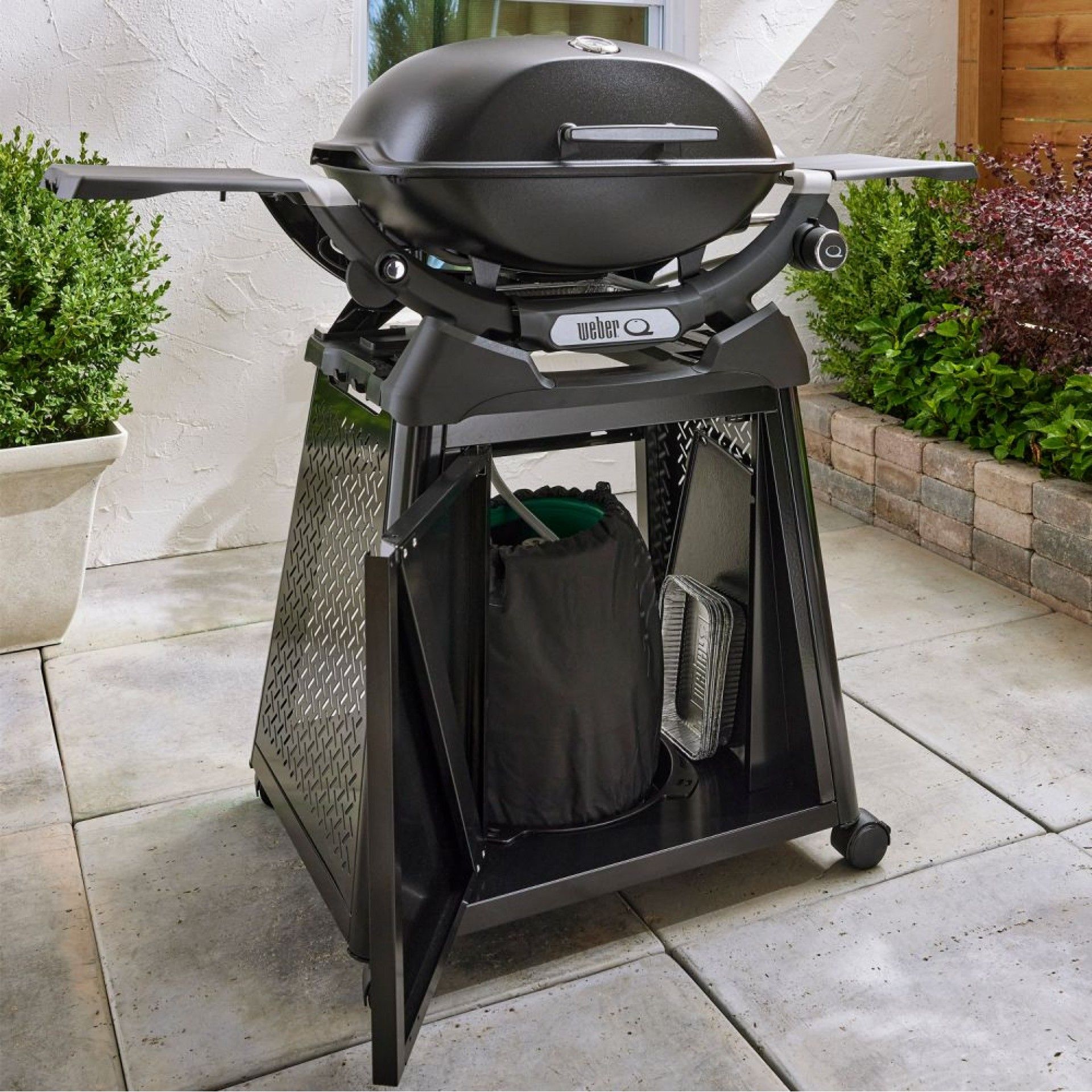 Weber Q 2200N Barbecue with Premium Cart
