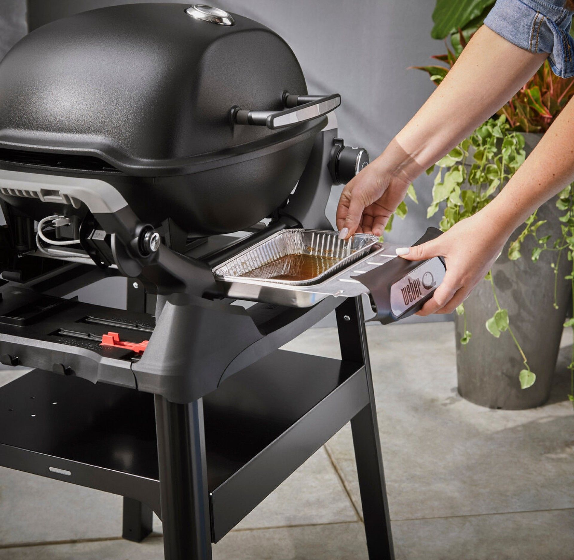 Barbecue Weber Q 1200N com Suporte