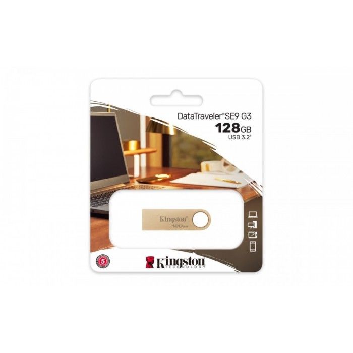 Pendrive Datatraveler Se9 G3 128Gb Usb 3.2 Gen1