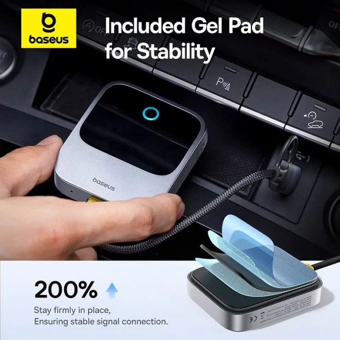 Adaptador Auto Safejourney Carplay BLACK