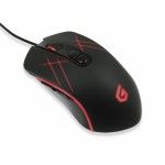 Rato Gaming USB: 7 Botes programveis: 3200 DPI
