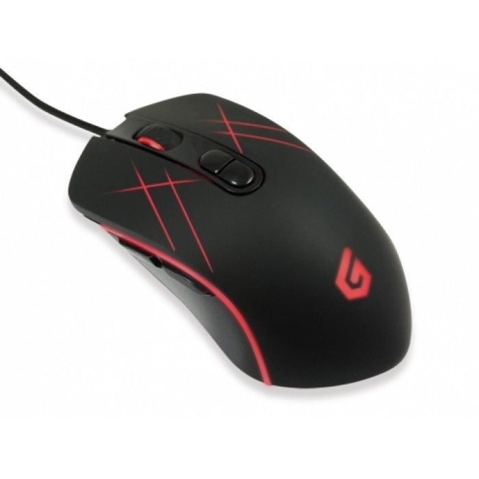Rato Gaming USB: 7 Botes programveis: 3200 DPI