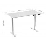 Secretaria Lovit Electric White