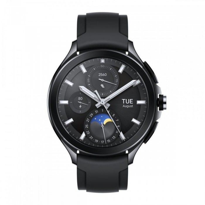 SmartWatch Watch 2 Pro 4G Lte Preto Case & Preto Fluorrubr Strap