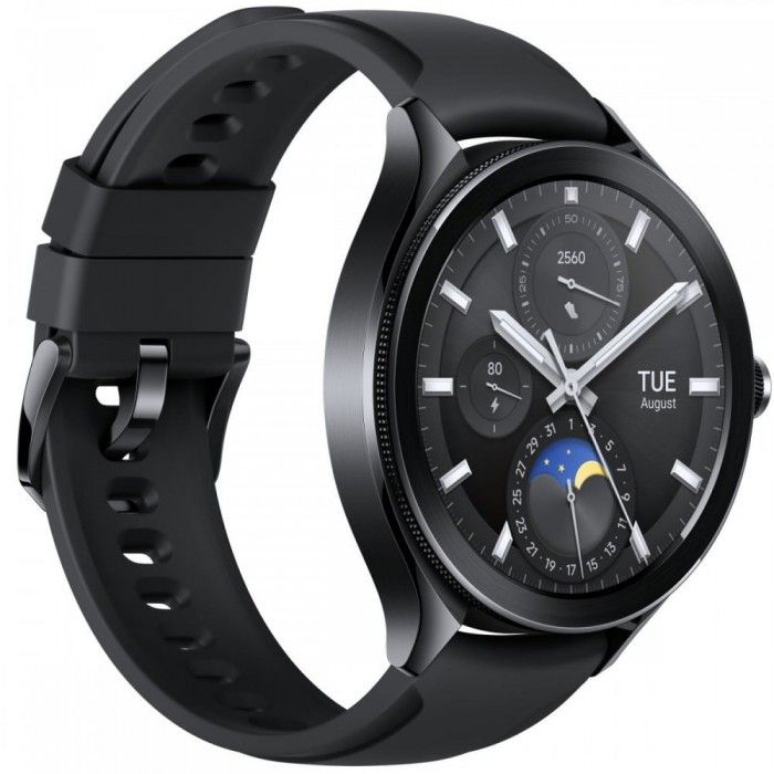 SmartWatch Watch 2 Pro 4G Lte Preto Case & Preto Fluorrubr Strap