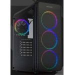 CAIXA ATX HUMMER TGM RAINBOW 1XUSB3.0 2XUSB2.0 PRETA RGB