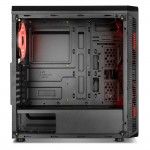 CAIXA ATX HUMMER TGM RAINBOW 1XUSB3.0 2XUSB2.0 PRETA RGB