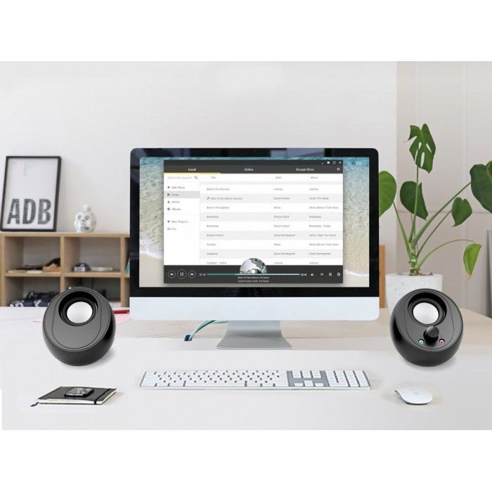 Bjorn Colunas 2.0 Computador c/ Bluetooth 10W