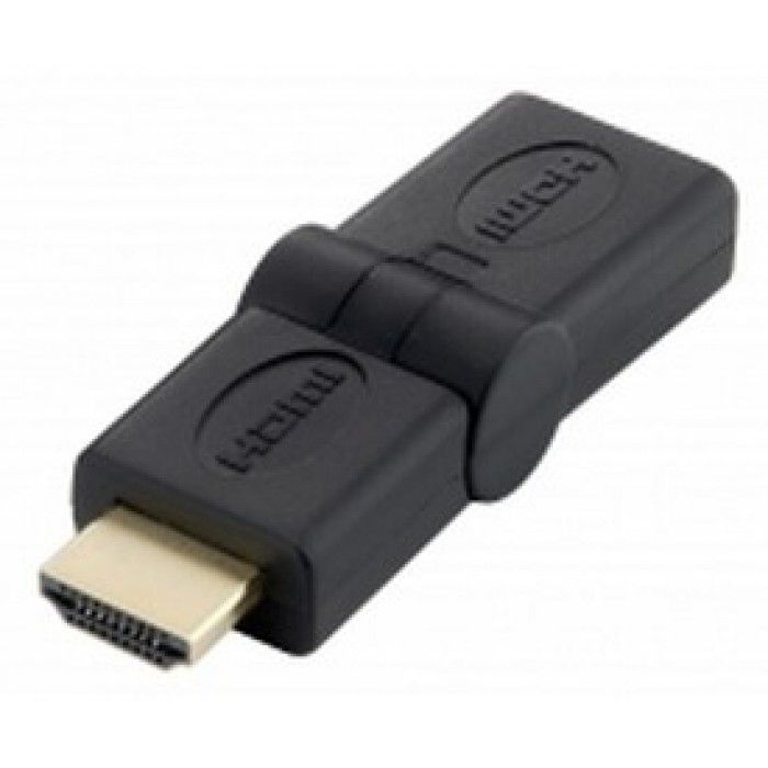 HDMI > HDMI Adaptador foldable. M->F. Preto