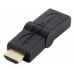 HDMI > HDMI Adaptador foldable. M->F. Preto