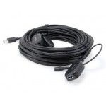 Cabo USB 3.0 Active Extension. 15.0m - Preto