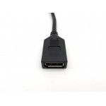 Adaptador HDMI / DisplayPort M/F PRETO