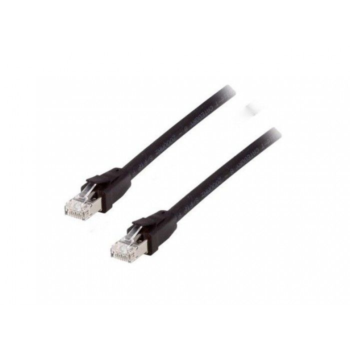 Equip 608051 cabo de rede Preto 2 m Cat8.1 S/FTP (S-STP)