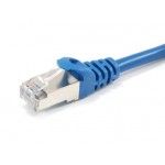 Cabo de Rede Cat6A S/FTP LSZH 2mt - azul