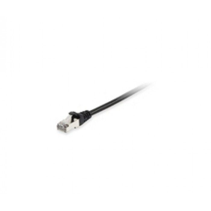 Cabo de Rede Cat.6A S/FTP Patch Preto - 2MT