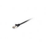 Cabo de Rede Cat.6A S/FTP Patch Preto - 2MT