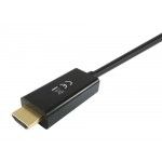 Cabo DisplayPort DESIGNS -HDMI 3mt Preto