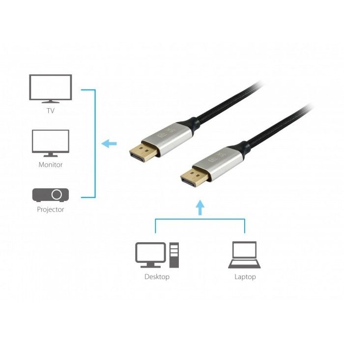 Cabo Premium Display Port 1:4 8K/60Hz 5M