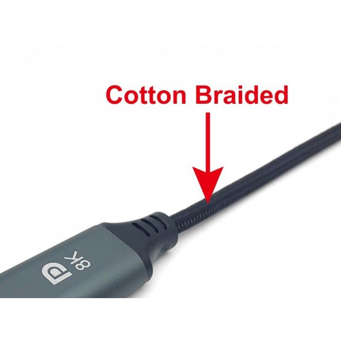 Equip 133421 Adaptador de cabo de vdeo 1 m USB Type-C DisplayPort Cinzento