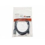 Equip 133417 Adaptador de cabo de vdeo 3 m USB Type-C HDMI Type A (Standard) Cinzento, Preto
